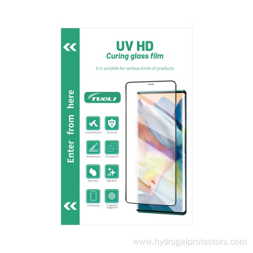 X9H HD Clear UV Curing Screen Protective Film